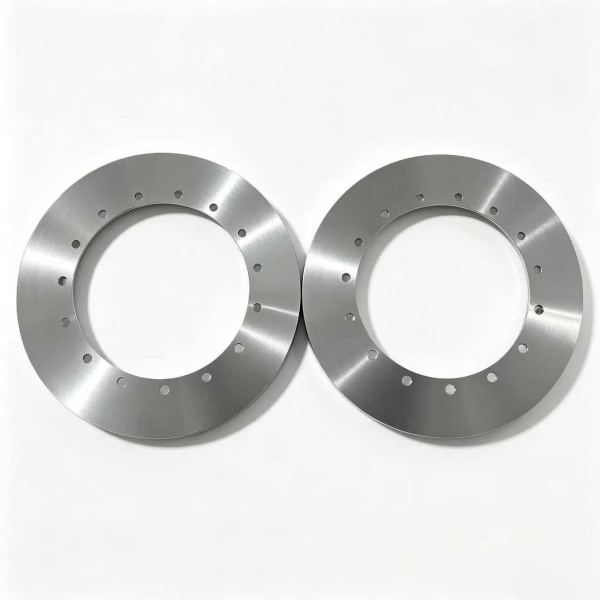YG10X Polished  Cement / Marble Carbide Circular Blades OEM Rings High Wear Resistance Industrial Machinery
