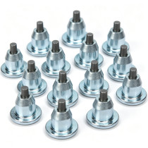 Tungsten Carbide Boot Studs Wear Resistant Anti Slip Hiking Shoe Spikes for Winter Ice Snow Terrain