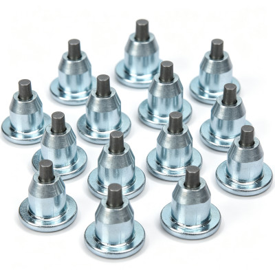 Tungsten Carbide Boot Studs Wear Resistant Anti Slip Hiking Shoe Spikes for Winter Ice Snow Terrain