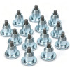 Tungsten Carbide Boot Studs Wear Resistant Anti Slip Hiking Shoe Spikes for Winter Ice Snow Terrain