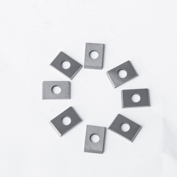 Cemented Carbide Customized Blade With Single Hole for Wood 15*15*1.5