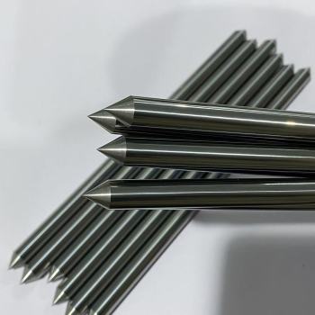 Tungsten Carbide Round Rods Polished Rods With Tips on Both Ends 10*220mm