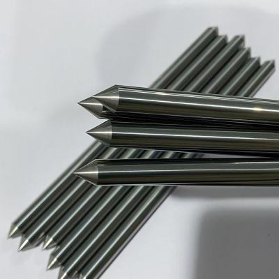 Tungsten Carbide Round Rods Polished Rods With Tips on Both Ends 10*220mm