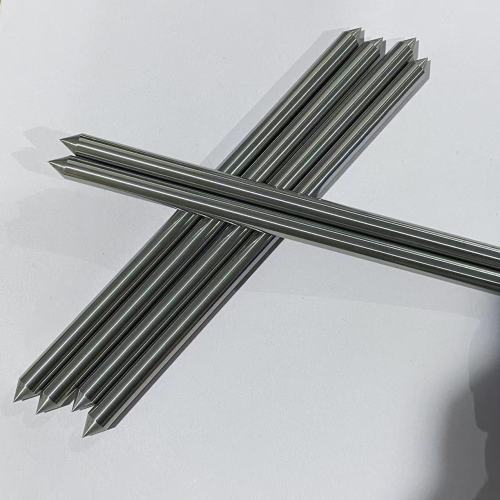 Tungsten Carbide Round Rods Polished Rods With Tips on Both Ends 10*220mm