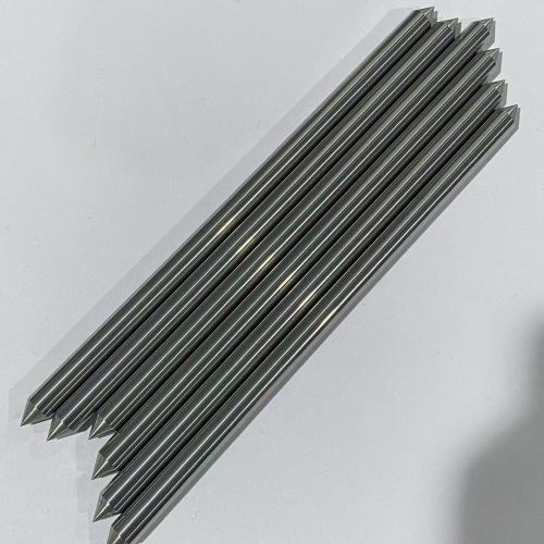 Tungsten Carbide Round Rods Polished Rods With Tips on Both Ends 10*220mm