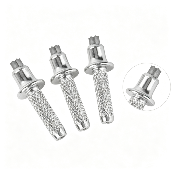 Tungsten Carbide Trekking Pole Replacement Tips Anti-Wear Hard Alloy Spike Head Accessories