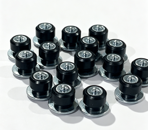 Plastic Sleeve  Studs Cemented Carbide Studs Tungsten Carbide Core Anti Slip Nails for Car