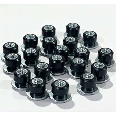 Plastic Sleeve  Studs Cemented Carbide Studs Tungsten Carbide Core Anti Slip Nails for Car
