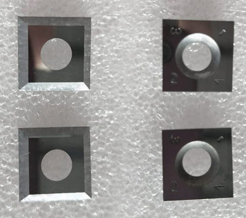 Tungsten Carbide Square Woodworking  Replaceable blades 15*15*1.5mm