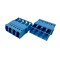 4 Port Fiber Optic Connector Housing | Injection Plastic Part | PBT | Telecom Equipment | OEM,ODM