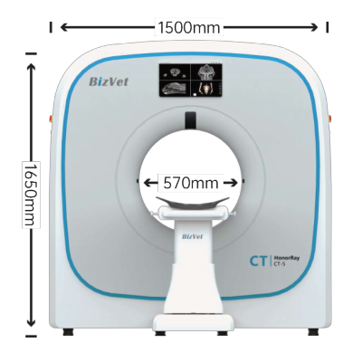 HonorRay CT-5 3-in-1 Veterinary Cone-Beam CT Scanner