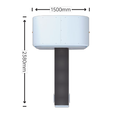 HonorRay CT-5 3-in-1 Veterinary Cone-Beam CT Scanner