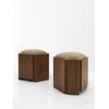 Custom Upholstered Hotel Stool Manufacturer | Hotel Accent Chair with Wood Base | PALMWELL