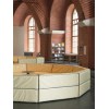 Custom Geometric Modular Hotel Lobby Sofa | Hospitality Seating Manufacturer