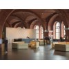 Custom Geometric Modular Hotel Lobby Sofa | Hospitality Seating Manufacturer