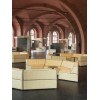 Custom Geometric Modular Hotel Lobby Sofa | Hospitality Seating Manufacturer