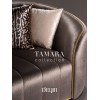 Custom Hotel Suite Sofa with Curved Arms & Channel Upholstery | OEM/ODM Manufacturer