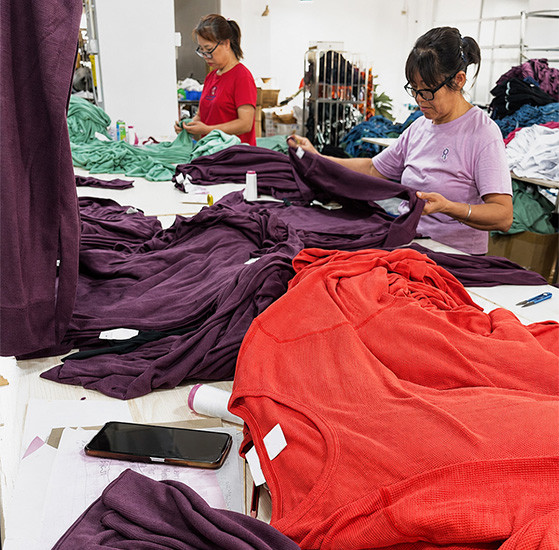 Garment quality checking during apparel production at MinCharm