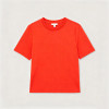 Custom Women's Stretch Ribbed Crew Neck T-Shirt for Activewear & Casual Brands