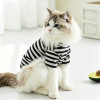 Custom Striped Pet T-Shirt for Private Label Brands