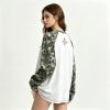 Custom Women's Letter Print Raglan Sweatshirt | Streetwear Manufacturer