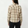 Custom Women's Vintage Plaid Roll-Tab Shirt | OEM Shirt Supplier