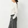 Custom Women's Slim Fit Pinstripe Shirt | OEM Women's Shirt Manufacturer