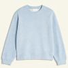 Custom Unisex Light Blue Crew Neck Sweatshirt | OEM Sweatshirt Supplier