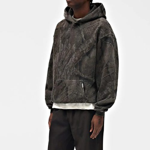 Washed-Look Oversized Drop-Shoulder Hoodie | Custom Streetwear Development