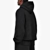 Heavyweight Black Drop-Shoulder Hoodie | Streetwear Collection Development