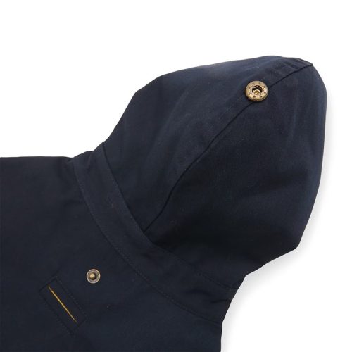 Color-Block Canvas Hooded Dog Raincoat | Private Label Pet Apparel