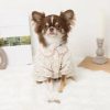 Floral Lace Ruffle Dog Dress with Puff Sleeves | Private Label Pet Apparel