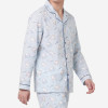 Women's Printed Long Sleeve Pajama Top | Private Label Pajama Manufacturer