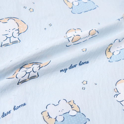 Women's Printed Long Sleeve Pajama Top | Private Label Pajama Manufacturer