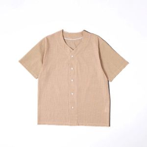 Women's Gingham Short Sleeve Pajama Top | Private Label Pajama Manufacturer