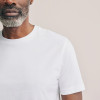 White Slim Fit Polyester Crew Neck T-Shirt Manufacturer