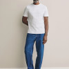White Slim Fit Polyester Crew Neck T-Shirt Manufacturer