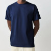 Navy Blue Plain Polyester Crew Neck T-Shirt Manufacturer