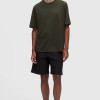 Dark Olive Relaxed Fit Polyester Crew Neck T-Shirt Manufacturer