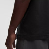 Black Relaxed Fit Polyester Crew Neck T-Shirt Manufacturer