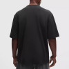 Black Relaxed Fit Polyester Crew Neck T-Shirt Manufacturer