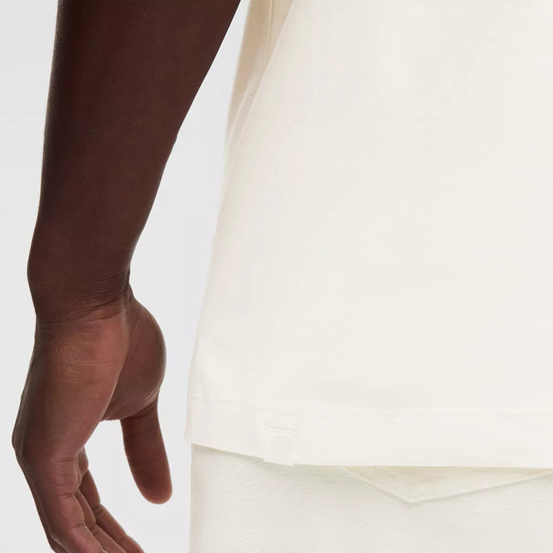 Hem and side seam detail