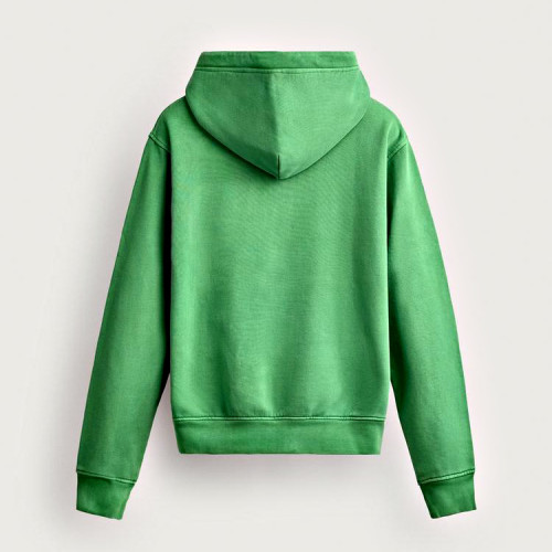 Custom Men's Garment-Washed Relaxed Fit Hoodie | Polyester Oversized Hooded Sweatshirt for Streetwear & Loungewear | OEM Manufacturer