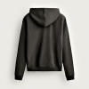 Charcoal Pullover Hoodie Manufacturer | Ribbed Crew Neck Detail