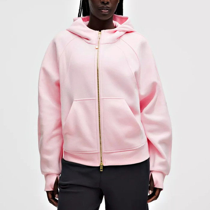 Custom Men's Wide-Cut Full-Zip Hooded Jacket | Polyester Oversized Zip-Up Outerwear with Kangaroo Pocket | Streetwear & Casual Wear OEM Manufacturer