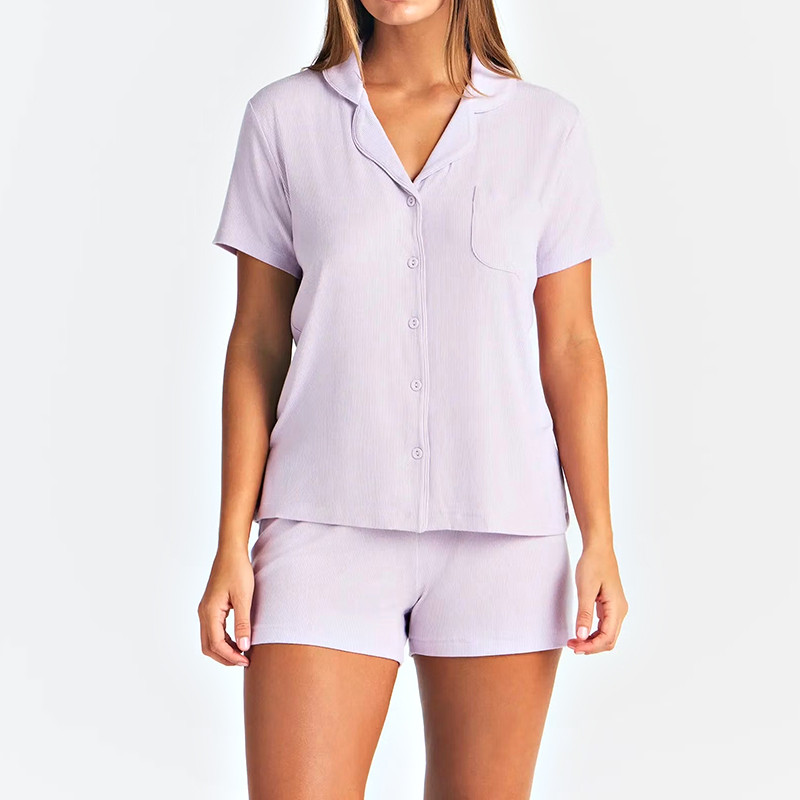 MCD011 women's short pajama set front view