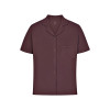 Burgundy Short-Sleeve Pajama Set | Wholesale Sleepwear Supplier