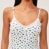 Blue Floral Lace-Trim Cami Shorts Set | Sleepwear Sourcing