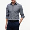 Slim Fit Micro-Print Button-Down Shirt | Bulk Shirt Supplier