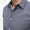 Slim Fit Micro-Print Button-Down Shirt | Bulk Shirt Supplier